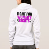 Veste À Capuche Lutter pour des droits de la femme (Dos)