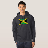 Veste À Capuche Lyphe éternel Jamaïque (Devant entier)