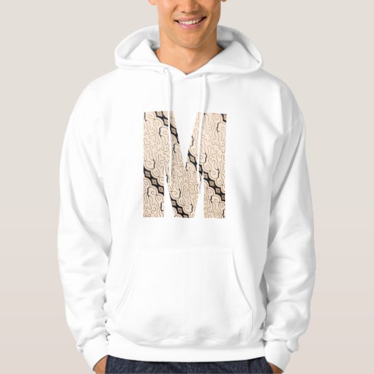 Veste À Capuche M - Motif Batik (Devant)