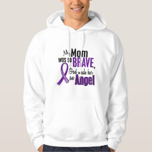 Veste À Capuche Ma maman est un Cancer pancréatique d'ange