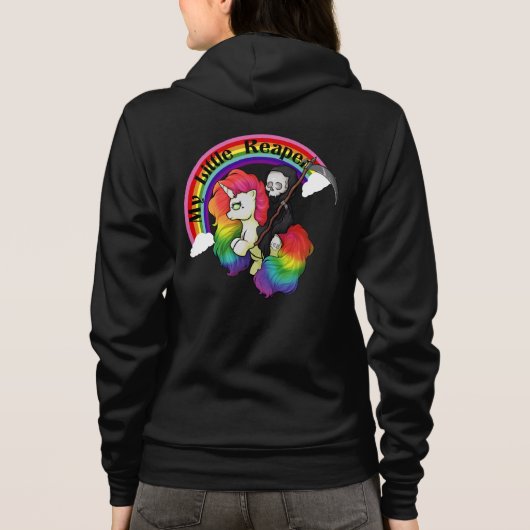 Veste À Capuche Ma petite Faucheuse (Dos)