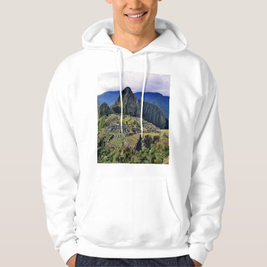 Veste À Capuche MACHU PICCHU - Pérou - panorama (Devant)