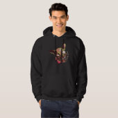 Veste À Capuche Mad Angry Chihuahua (Devant entier)