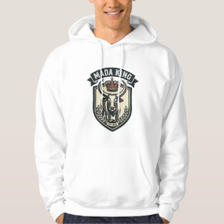 Veste À Capuche MADA KING | Malagasy Zebu Madagascar T-Shirt