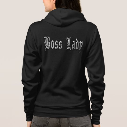 Veste À Capuche Madame de patron (Dos)