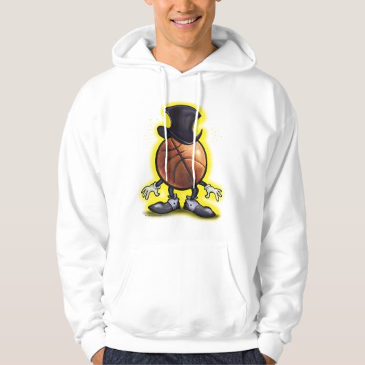 Veste À Capuche Magicien de basket-ball (Devant)