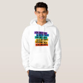 Veste À Capuche Magnet de voiture. LGBT+Pride. Queer. (Devant entier)