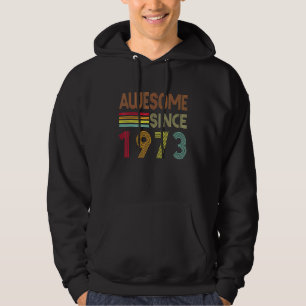 Veste À Capuche Magnifique depuis 1973 Vintage 49ème anniversaire
