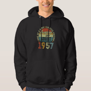 Veste À Capuche Magnifique depuis août 1957 65 Ans 65e Anniversair