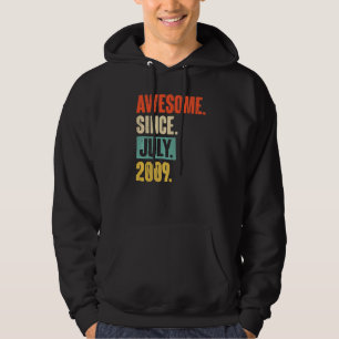 Veste À Capuche Magnifique Depuis Juillet 2009 13 Ans 13ème Annive