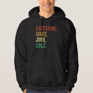 Veste À Capuche Magnifique depuis juin 2002 20e anniversaire 20 an