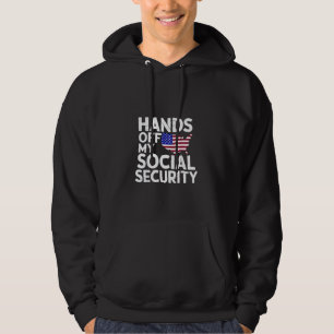 Veste À Capuche Mains de ma sécurité sociale