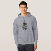 Veste À Capuche Mais d'abord du café (Devant entier)