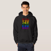 Veste À Capuche Mais Je Vais Dire Gay Lgbtq (Devant entier)