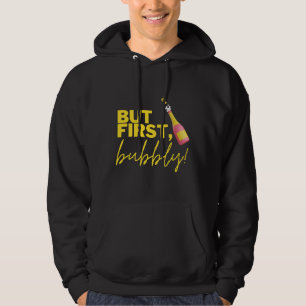Veste À Capuche Mais Tout D'Abord Brouiller Avec Une Bouteille De