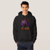 Veste À Capuche Maison hantée de Halloween la plus effrayante Sorc (Devant entier)