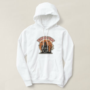 Veste À Capuche Maison Hantée de la fête d'Halloween Trick Or Trea