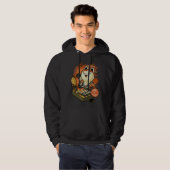 Veste À Capuche Maître Chat Sushi (Devant entier)