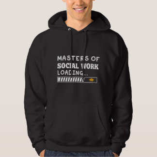 Veste À Capuche Maîtres De Travail Social MSW Graduation Future So
