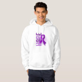 Veste À Capuche Malformation de Chiari de l'espoir 2 (Devant entier)