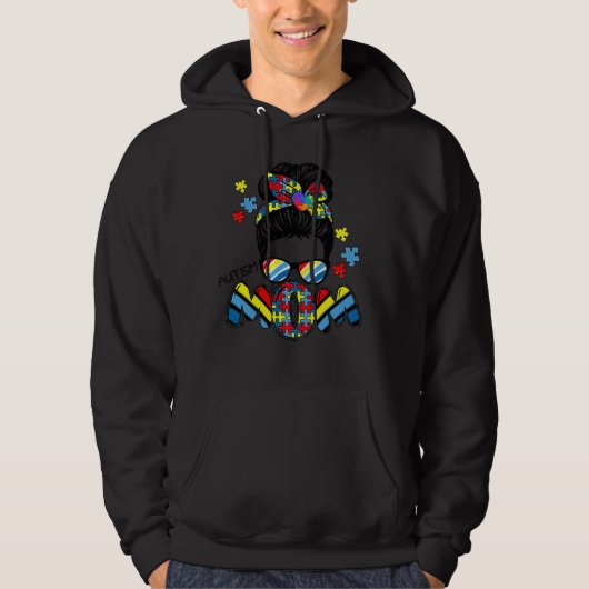 Veste À Capuche maman autiste (2 (Devant)