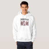 Veste À Capuche MAMAN de dobermann (Devant entier)