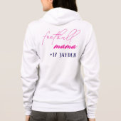 Veste À Capuche Maman de footballeur (Dos)