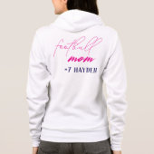 Veste À Capuche Maman de footballeur (Dos)