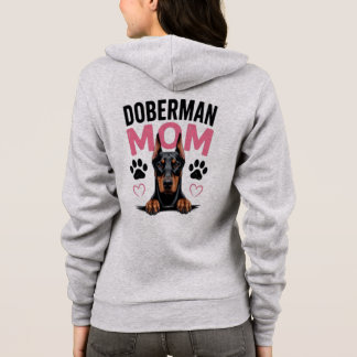 Veste À Capuche Maman Doberman