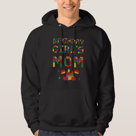 Veste À Capuche Maman du Maître de la brique Constructeur Blocs de (Devant)