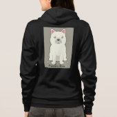 Veste À Capuche Maman Frenchie (Dos)