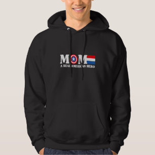Veste À Capuche Maman Un Véritable Héros Américain 1