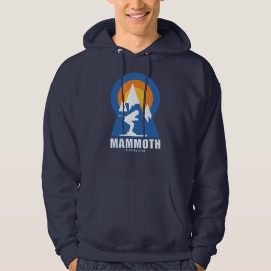 Veste À Capuche Mammoth Mountain Ski Sunset Retro (Devant)