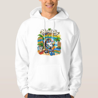 Veste À Capuche Manchot en vacances mentales Manchot cool et déten