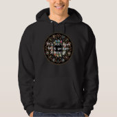 Veste À Capuche Mandala (Devant)