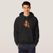 Veste À Capuche Maneki en métal (Devant entier)
