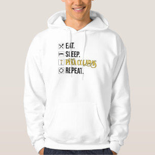 Veste À Capuche Manger. Dormir. Pina Coladas. Répéter.