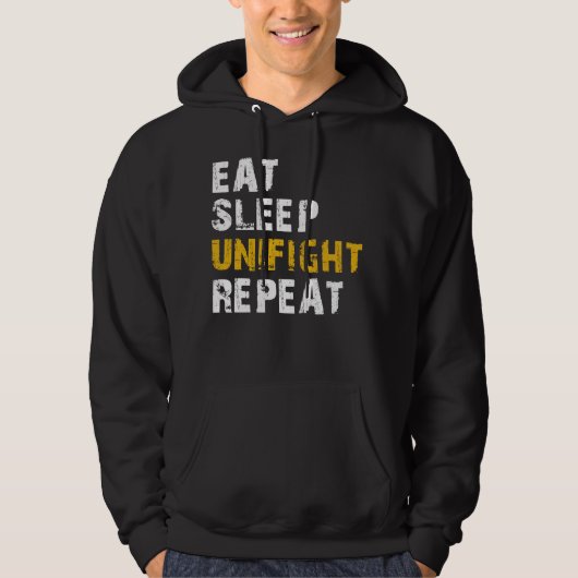 Veste À Capuche manger dormir Unifight (Devant)
