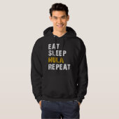 Veste À Capuche manger hula hoop de sommeil (Devant entier)