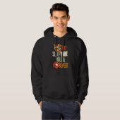Veste À Capuche Manger Huling de sommeil Répéter Huling (Devant entier)
