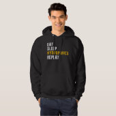 Veste À Capuche manger hydroponique (Devant entier)