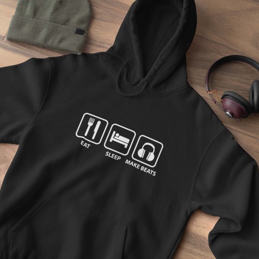 Veste À Capuche Manger Le Sommeil Faire Des Beats