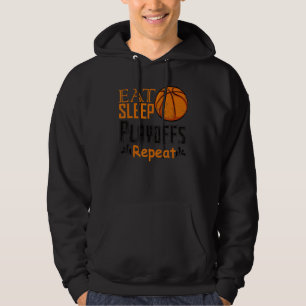Veste À Capuche Manger Sleep Playoffs Repeat College Marche Bracke