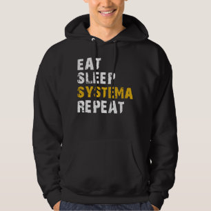 Veste À Capuche manger sommeil Systema