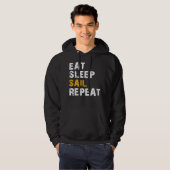 Veste À Capuche manger voile de sommeil (Devant entier)