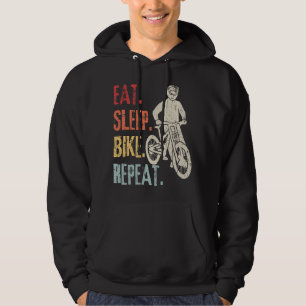 Veste À Capuche Mangez le Vélo du sommeil Répétez le Vélo de m