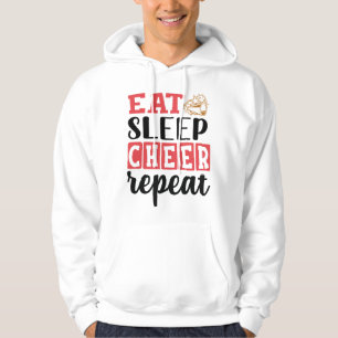 Veste À Capuche Mangez Sleep Cheer Répéter T-shirt_089
