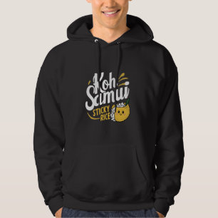 Veste À Capuche Mango Stick Rice Lover Thaïlande Voyageur Koh Sam