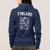 Veste À Capuche Manteau de la Finlande des bras (Dos)