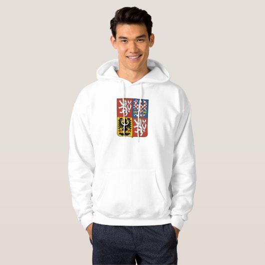 Veste À Capuche Manteau des bras tchèque (Devant entier)